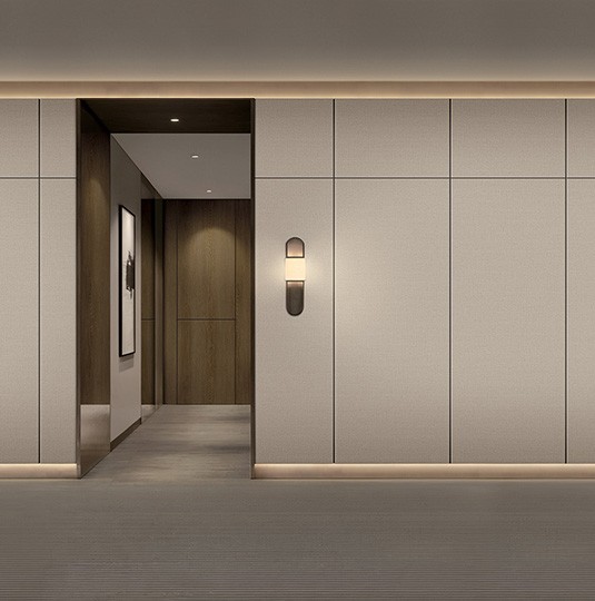 RM009 Real Metal Interior Film in a real interior setting